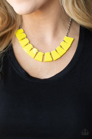 Paparazzi Vivaciously Versatile - Yellow Necklace