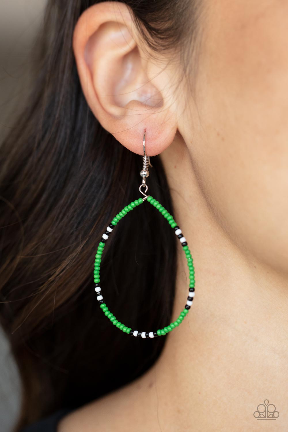 Paparazzi Keep Up The Good BEADWORK - Green