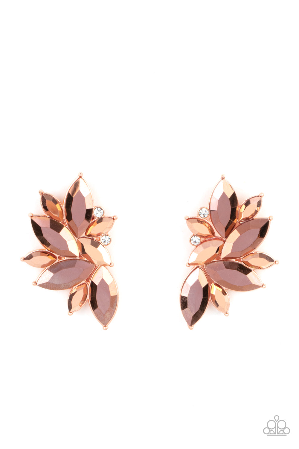 Paparazzi Instant Iridescence - Copper Earrings