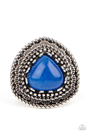 Paparazzi Genuinely Gemstone - Blue Ring