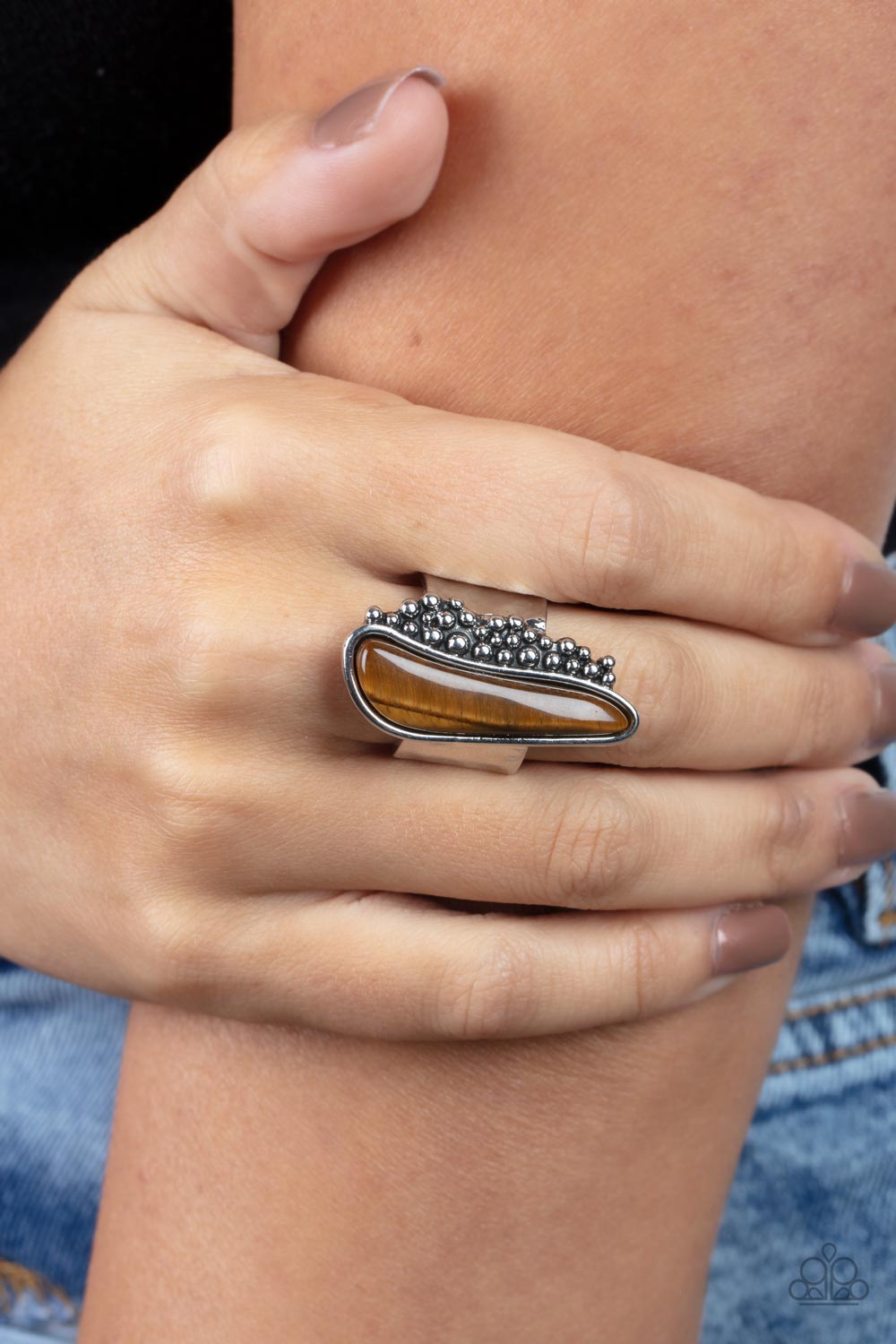 Paparazzi Gemstone Guide - Brown Ring
