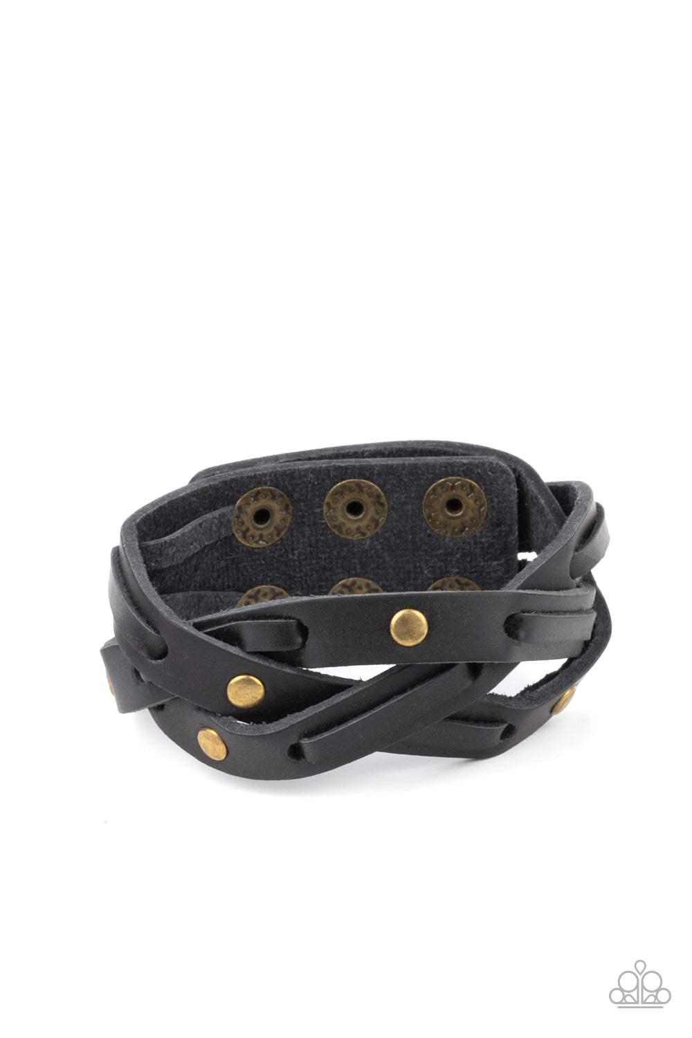 Paparazzi Rugged Roundup - Brass Urban Bracelet