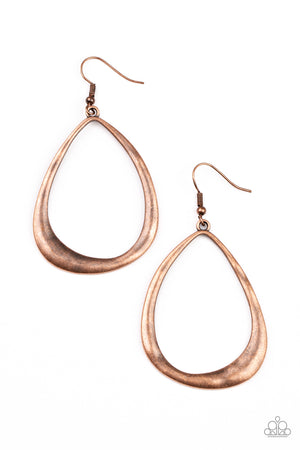 Paparazzi ARTISAN Gallery - Copper Earrings