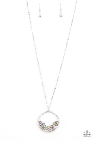 Paparazzi Galactic Glow - Multi Necklace