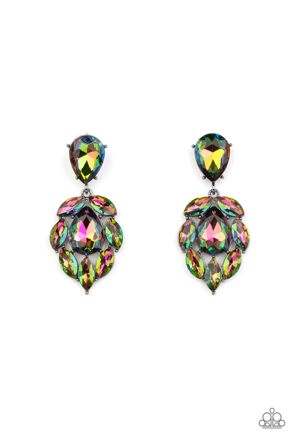 Paparazzi Life of the Party Exclusive February 2022 - Galactic Go-Getter Multi Earrings