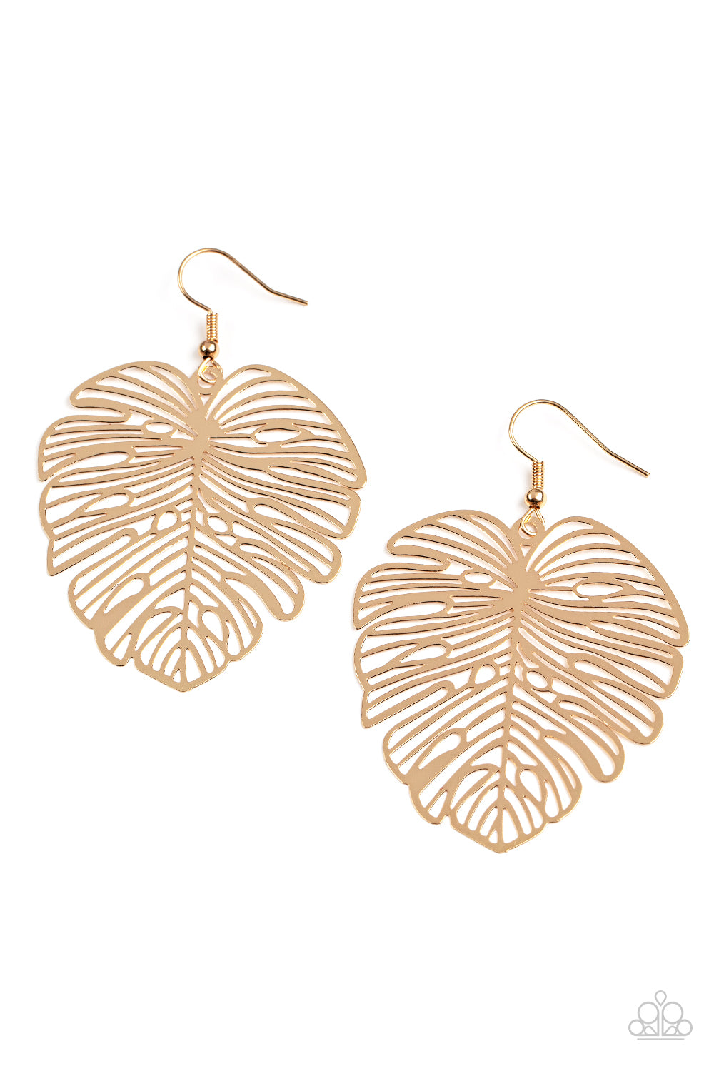 Paparazzi Palm Palmistry - Gold Earrings