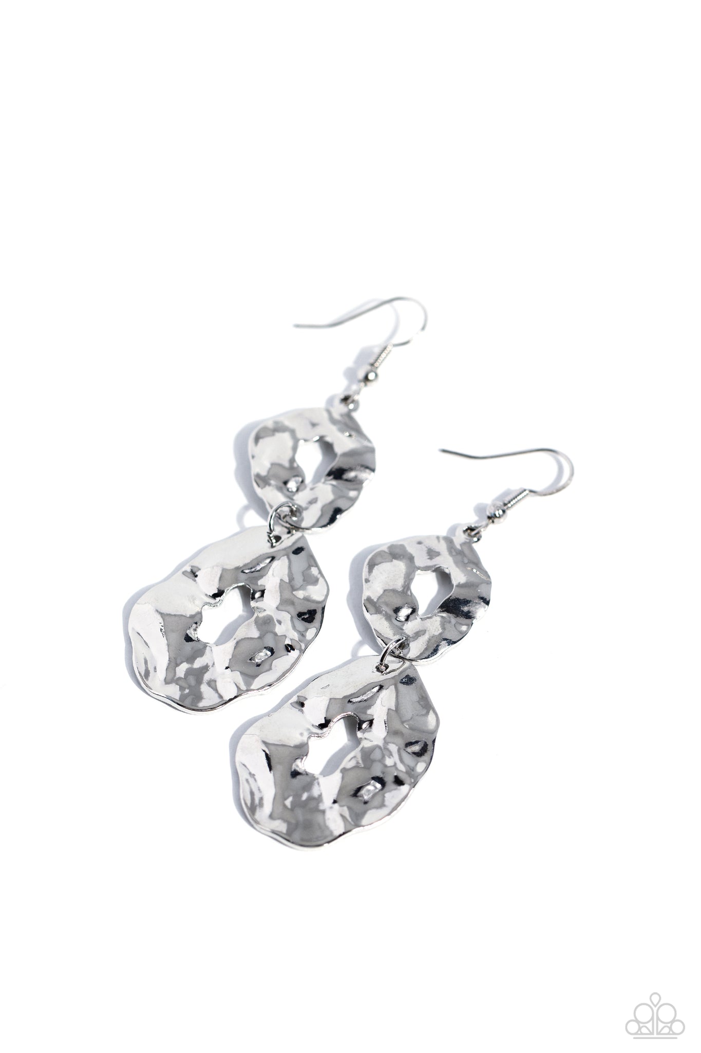Paparazzi Gallery Gravitas - Silver Earrings