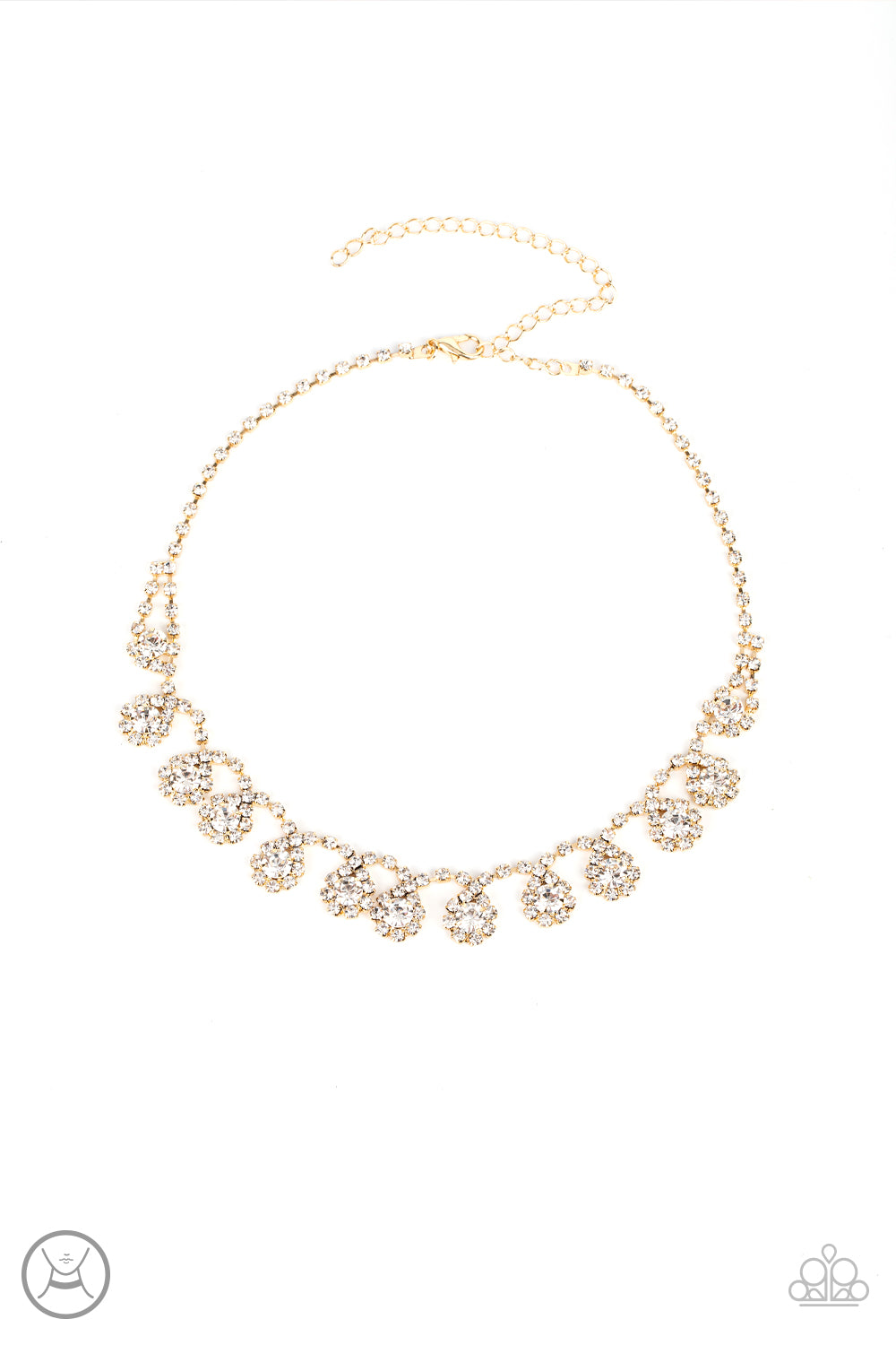 Paparazzi Princess Prominence - Gold Choker Necklace