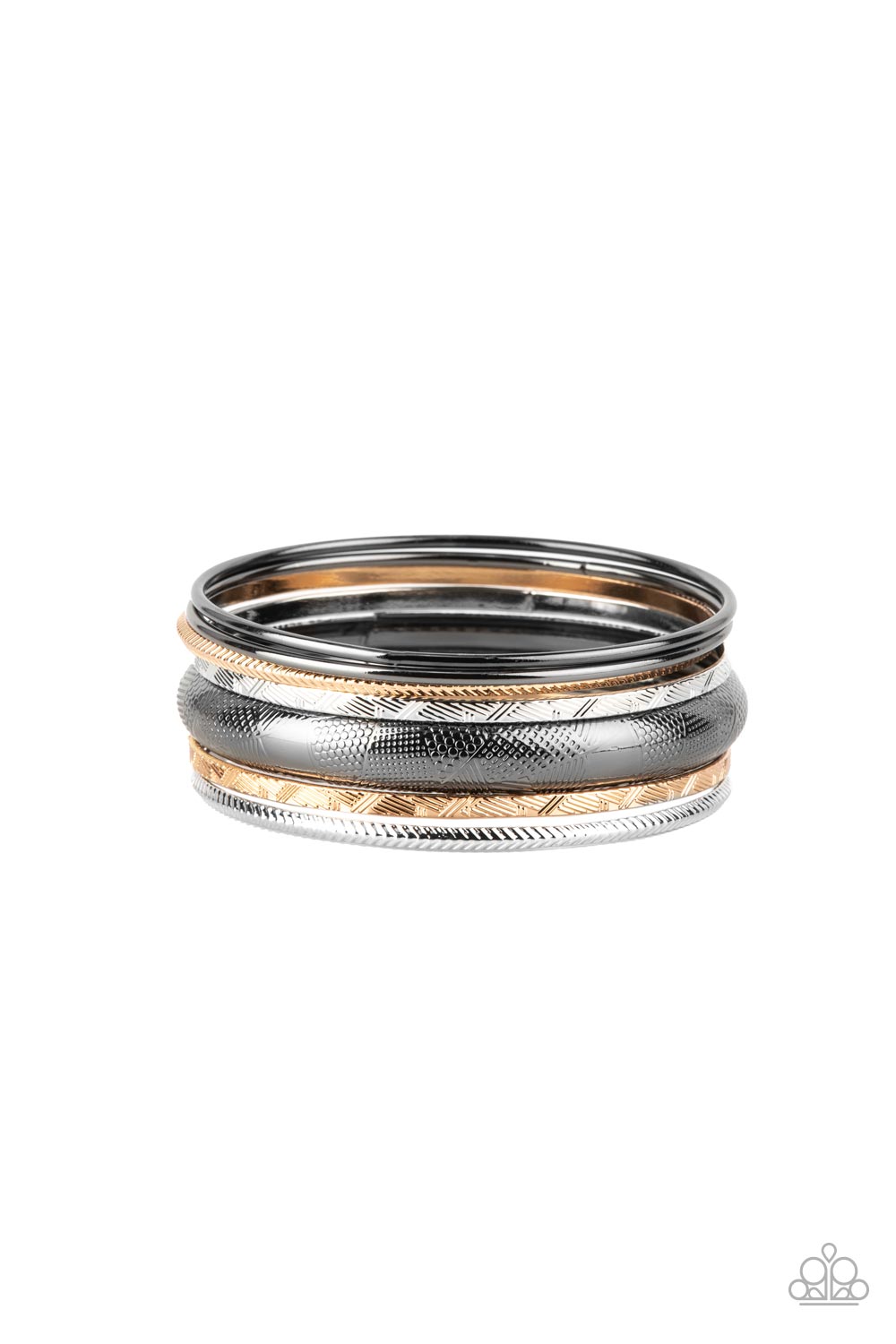 Paparazzi Stackable Stunner - Multi Bracelet
