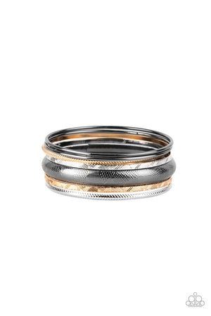 Paparazzi Stackable Stunner - Multi Bracelet