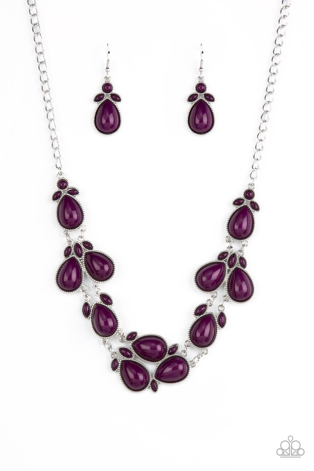 Paparazzi Botanical Banquet - Purple Necklace