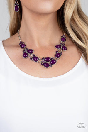 Paparazzi Botanical Banquet - Purple Necklace