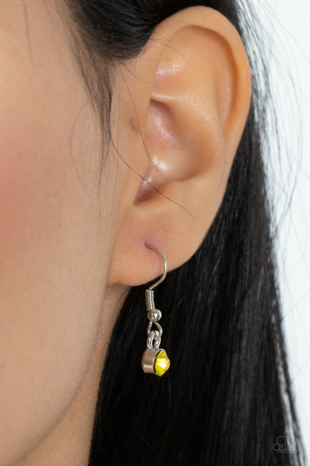 Paparazzi Wallflower Wonderland - Yellow Necklace