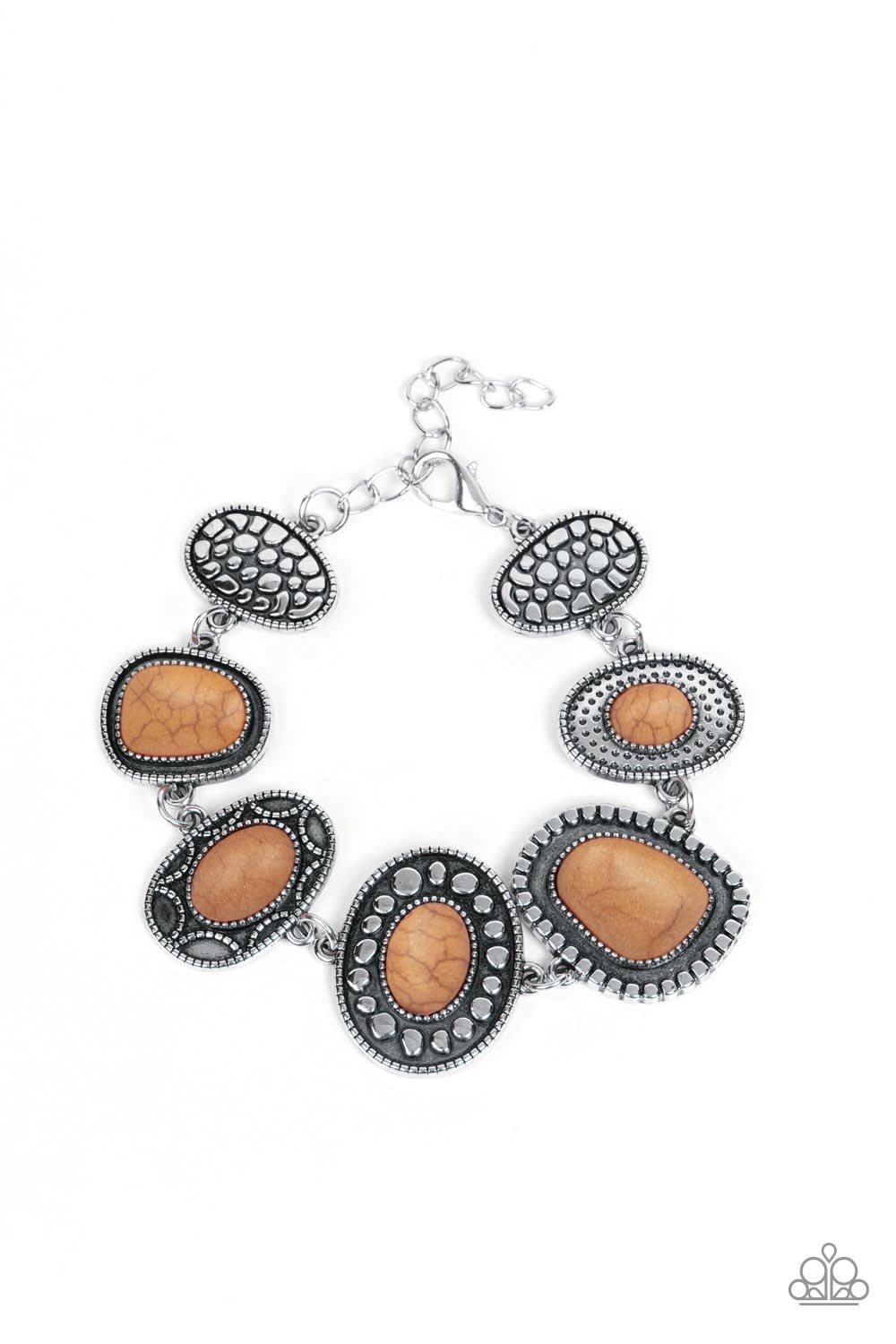 Paparazzi Albuquerque Artisan - Brown Necklace & Taos Trendsetter Bracelet