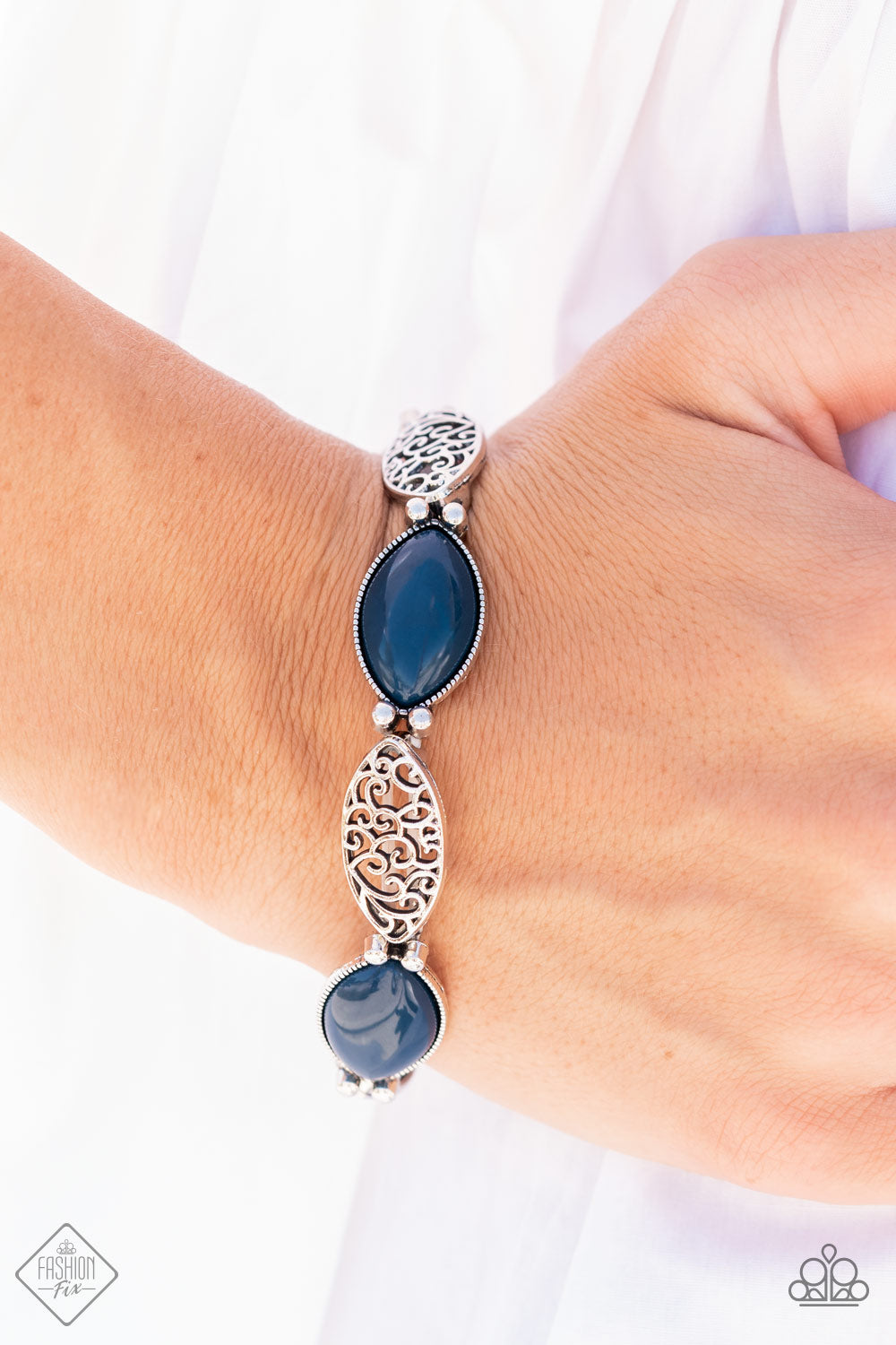 Paparazzi Garden Rendezvous - Blue Bracelet