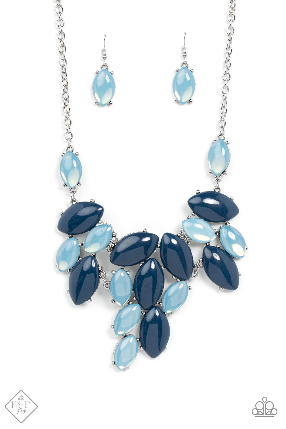 Paparazzi Date Night Nouveau - Blue Necklace