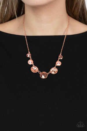Paparazzi Pampered Powerhouse - Copper Necklace