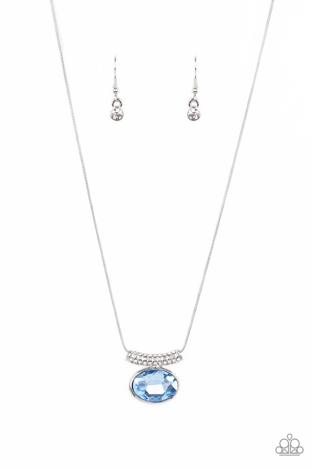Paparazzi Pristinely Prestigious - Blue Necklace