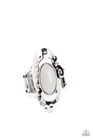 Paparazzi Garden Oasis - White Ring