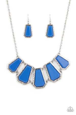 Paparazzi Stellar Heiress - Blue Necklace