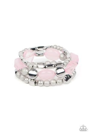 Paparazzi Marina Magic - Pink Bracelet