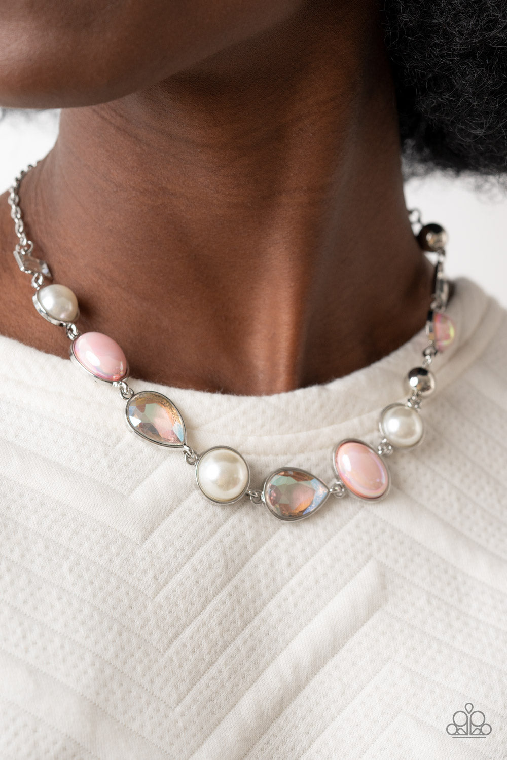 Paparazzi Nautical Nirvana - Pink Necklace and Nostalgically Nautical Bracelet