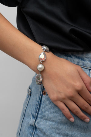 Paparazzi Nautical Nirvana - Silver Necklace & Bracelet