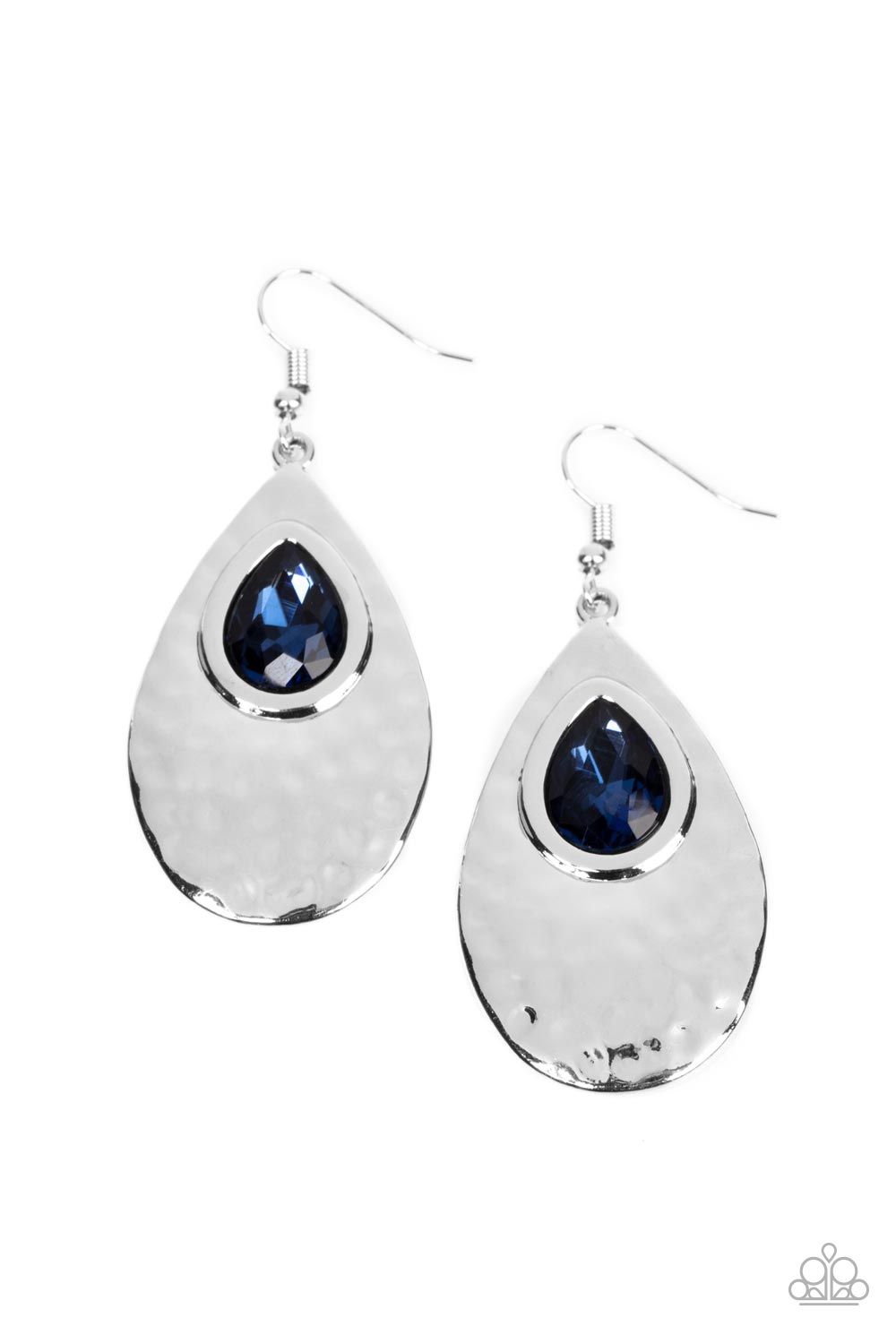 Paparazzi Tranquil Trove - Blue Earrings