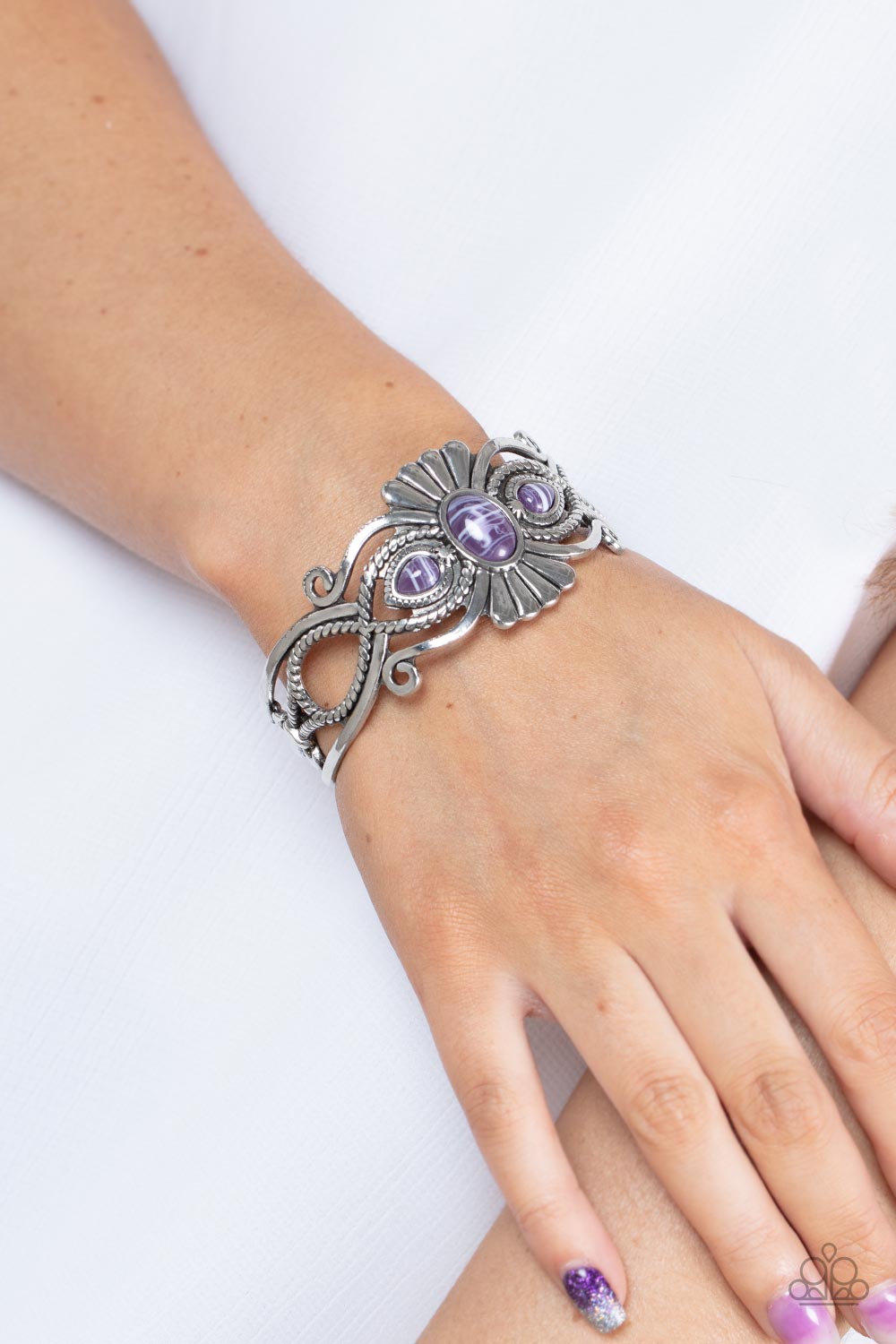 Paparazzi Rural Rumination - Purple Bracelet