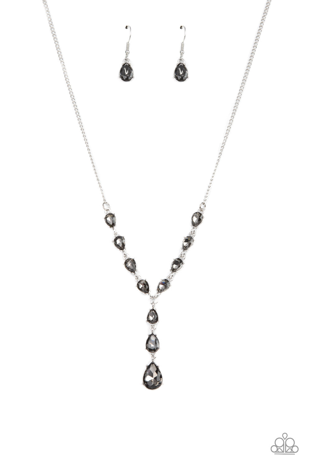 Paparazzi Park Avenue A-Lister - Silver Necklace