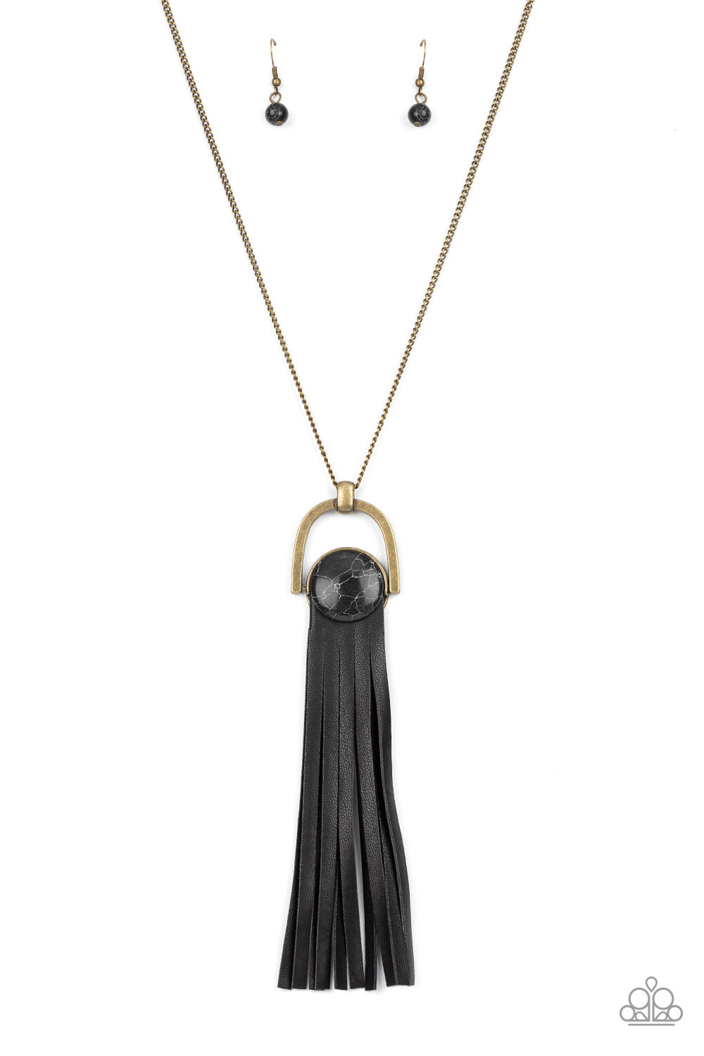 Paparazzi Winslow Wanderer - Brass Necklace