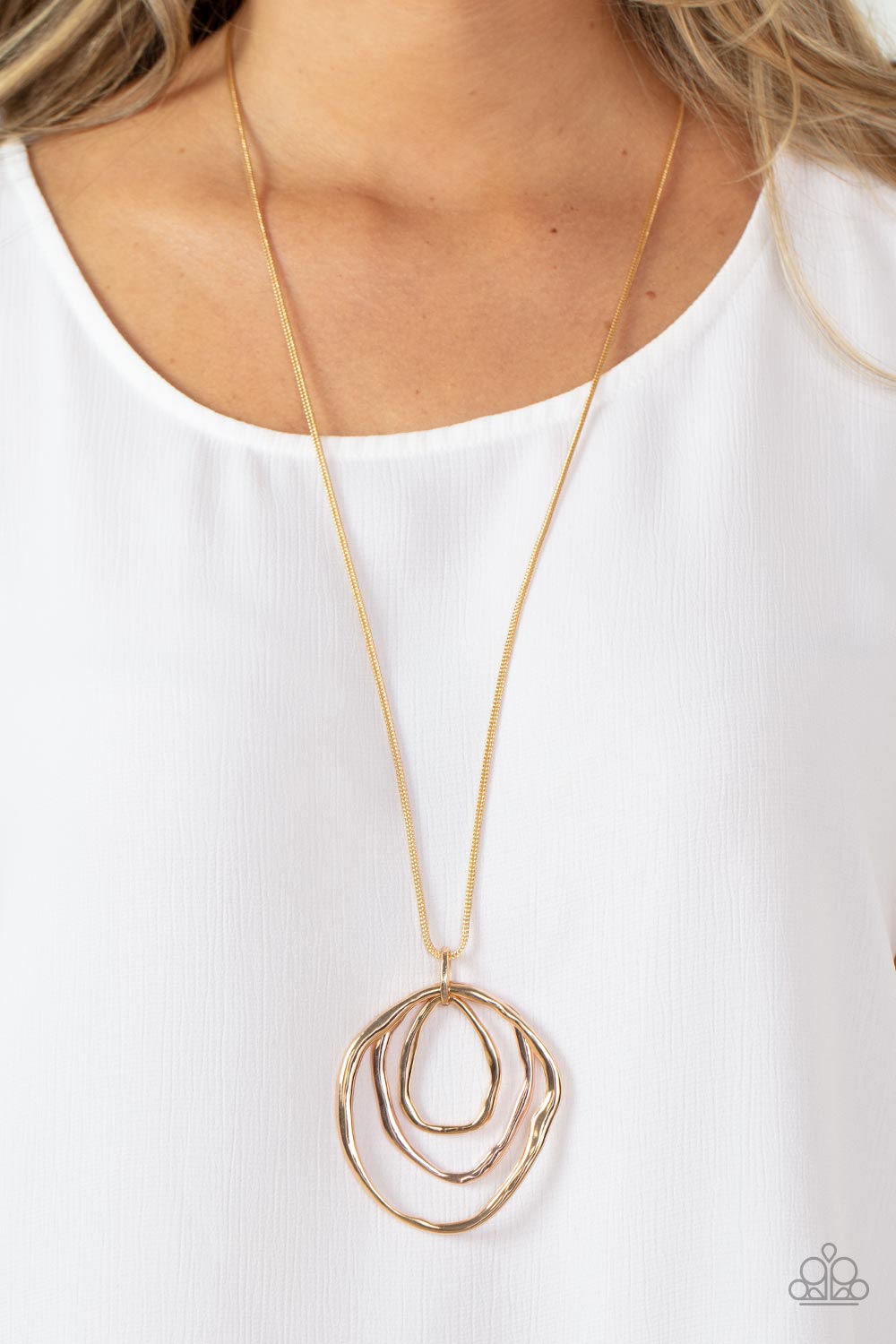 Paparazzi Revamped Relic - Gold Necklace