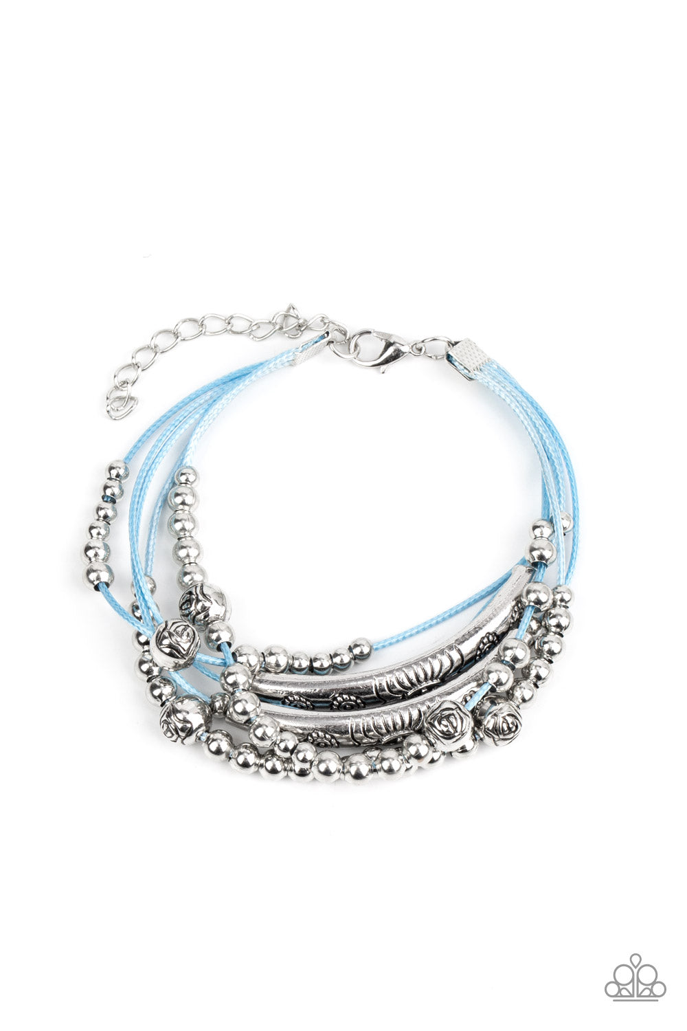 Paparazzi Wanderlust Wanderess - Blue Bracelet