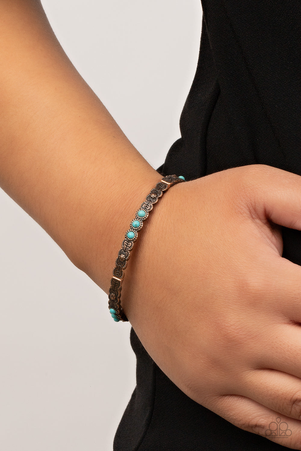 Paparazzi Living In The PASTURE - Copper Bracelet