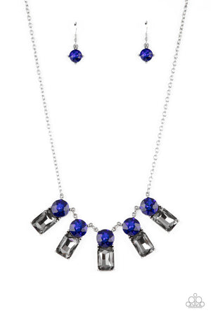 Paparazzi Celestial Royal - Blue Necklace