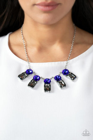 Paparazzi Celestial Royal - Blue Necklace