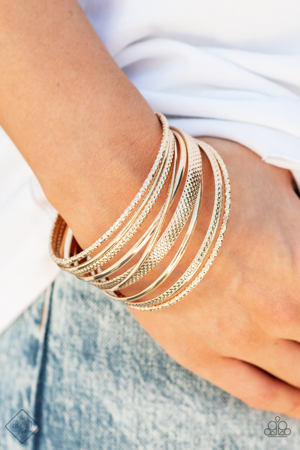 Paparazzi Circlet Circus - Gold Bracelets