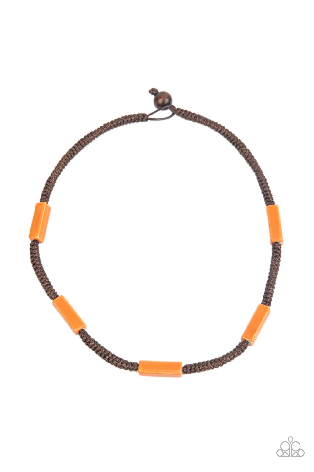 Paparazzi Tropical Tycoon - Orange Urban Necklace