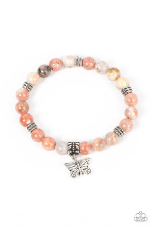Paparazzi Butterfly Nirvana - Pink Bracelet
