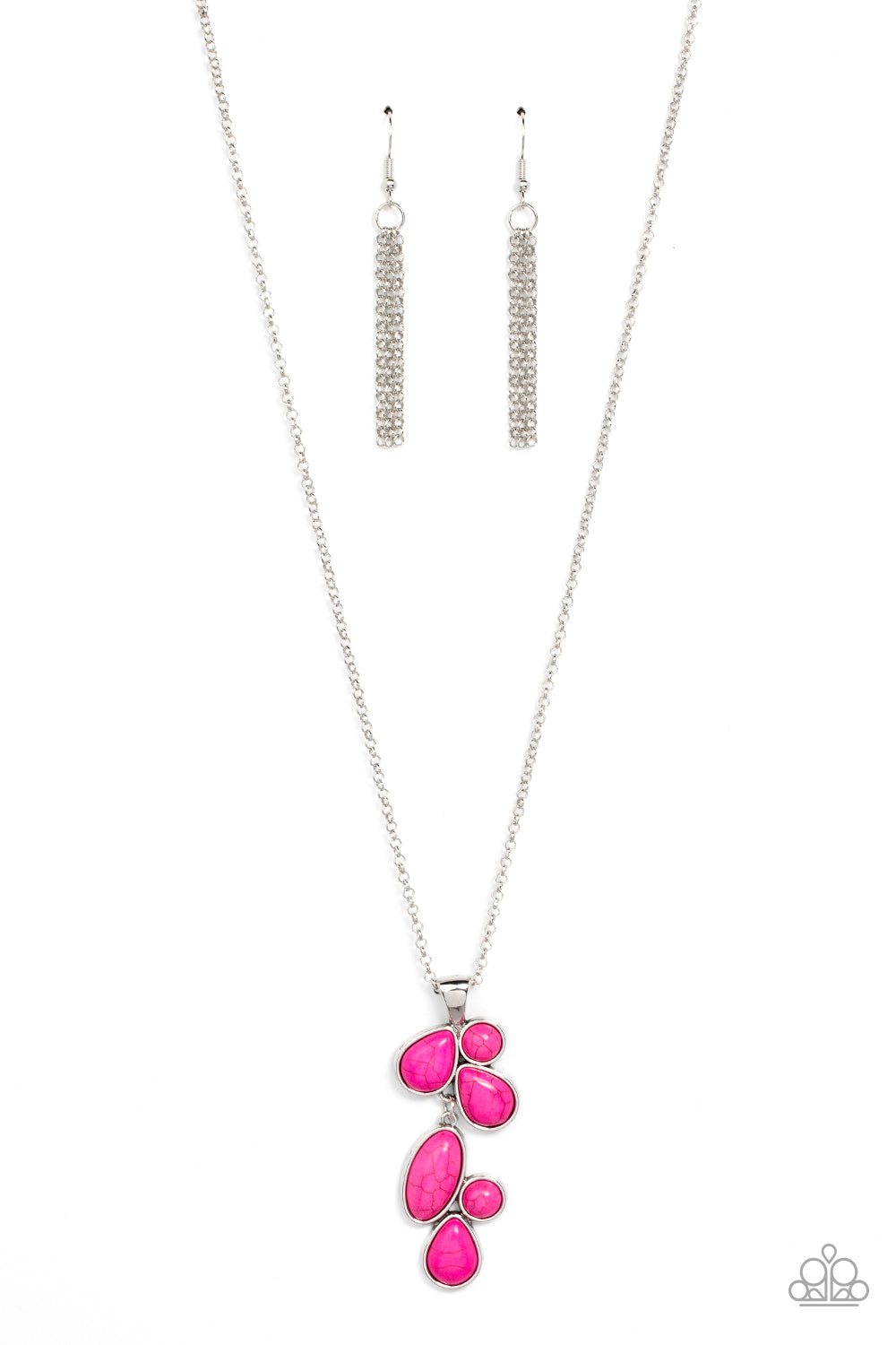 Paparazzi Wild Bunch Flair - Pink Necklace