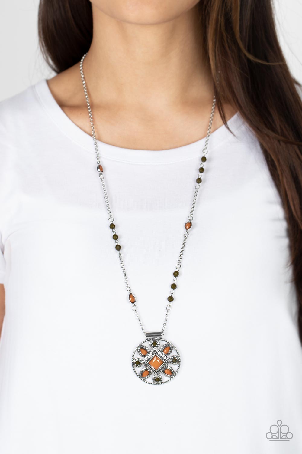 Paparazzi Sierra Showroom - Brown Necklace