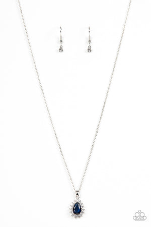 Paparazzi A Guiding SOCIALITE - Blue Necklace