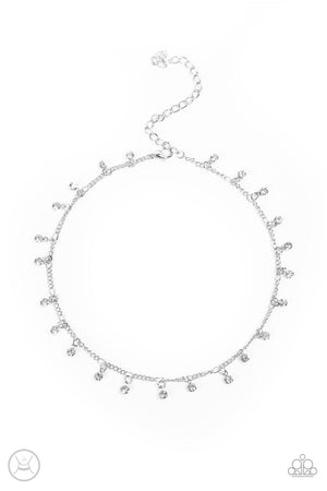 Paparazzi Bringing SPARKLE Back - White Choker