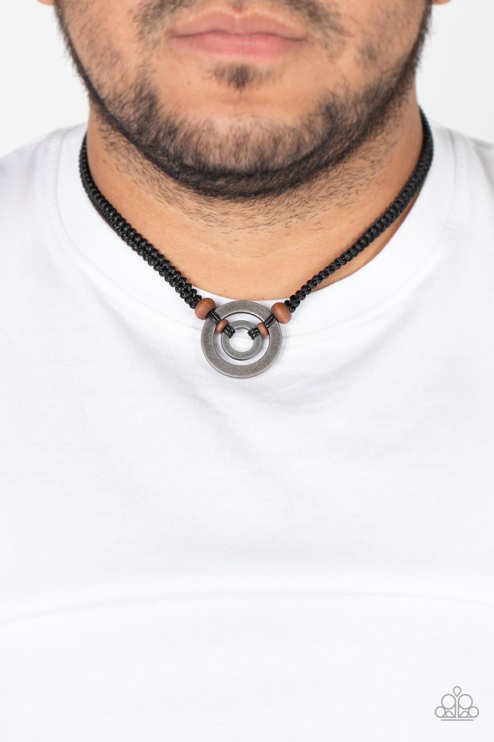 Paparazzi Rural Reef - Black Urban Necklace