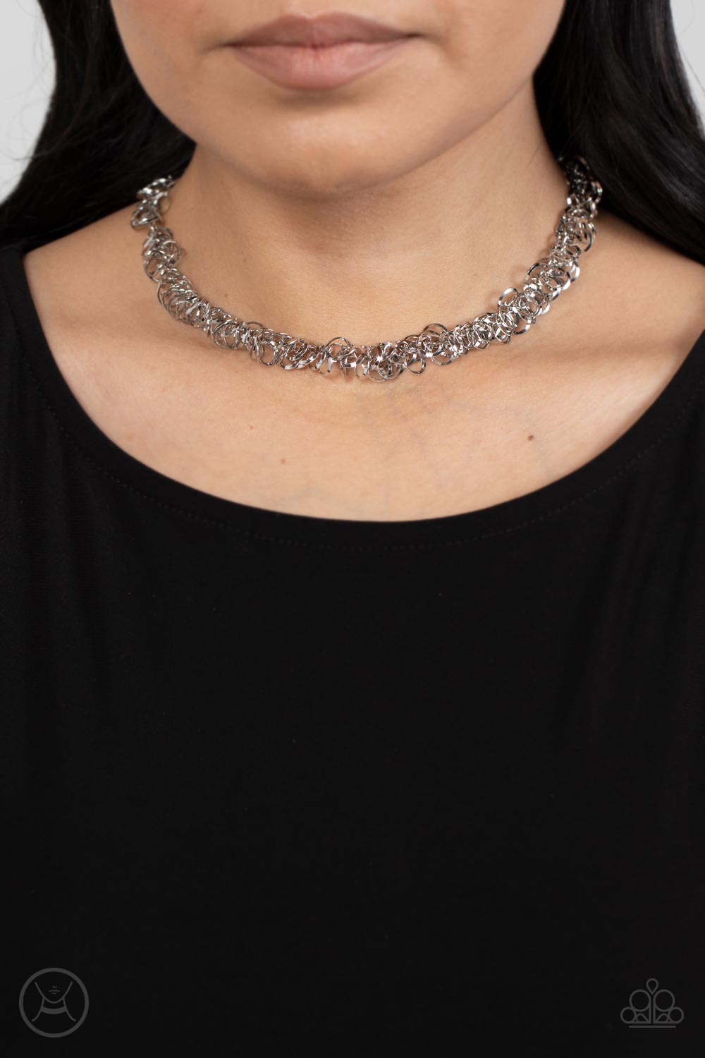 Paparazzi Cause a Commotion - Silver Choker