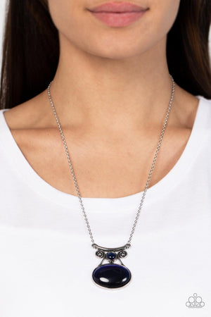 Paparazzi One DAYDREAM At A Time - Blue Necklace