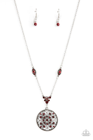 Paparazzi TIMELESS Traveler - Red Necklace