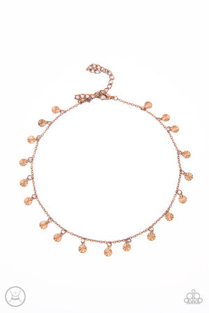 Paparazzi Chiming Charmer - Copper Choker