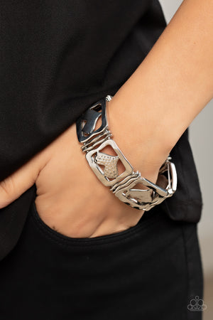 Paparazzi Legendary Lovers - Silver Bracelet