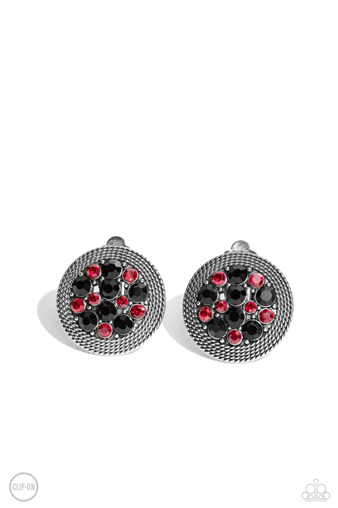 Paparazzi Stellar Status - Multi Clip-On Earrings